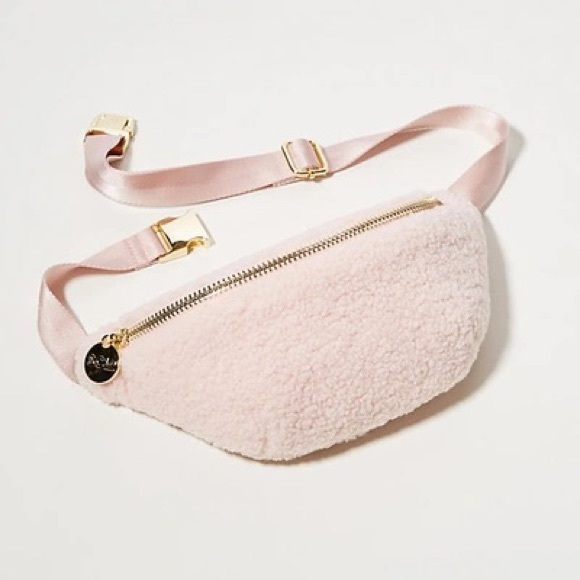 Stoney Clover Lane Handbags - Stoney Clover Lane Sherpa Fanny Pack Pink NWT